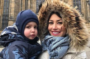 عکس | همسر و فرزند سرمربی جدید استقلال