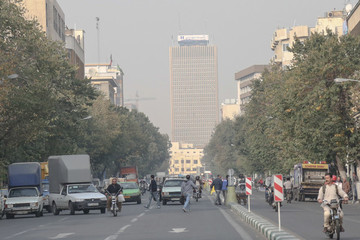 هوای تهران آلوده به اُزُن است