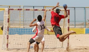 Iran beach handball team ranks 3rd in Asia