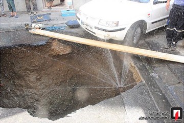 فرو کش کوچه سمند را بلعید