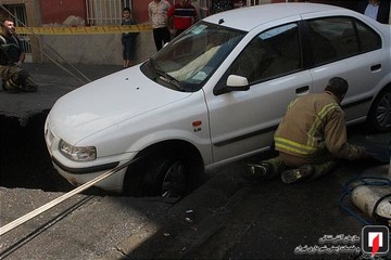 فرو کش کوچه سمند را بلعید