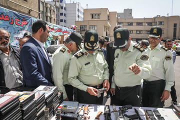 کشفیات بیست و ششمین طرح رعد نیروی انتظامی