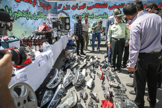 کشفیات بیست و ششمین طرح رعد نیروی انتظامی