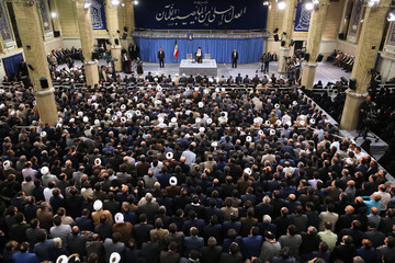 دیدار رئیس و مسئولان قوه قضائیه با رهبر معظم انقلاب اسلامی