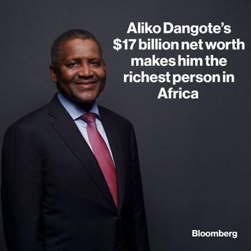 ثروتمندترین فرد آفریقا چقدر ثروت دارد؟