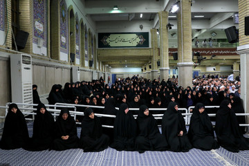 دیدار رئیس و مسئولان قوه قضائیه با رهبر معظم انقلاب اسلامی