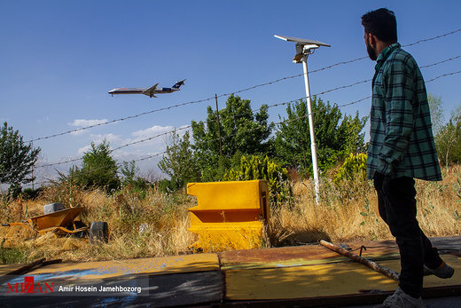 غرش پرندگان آهنین در سی متری جی