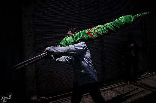 عزاداری شهادت امام صادق(ع) در بازار تهران