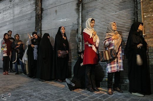 عزاداری شهادت امام صادق(ع) در بازار تهران