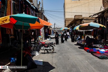 گرمای هوا در اهواز