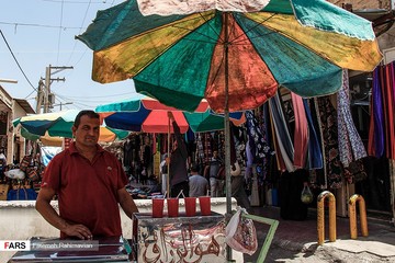 گرمای هوا در اهواز
