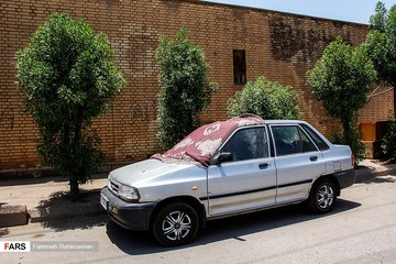 گرمای هوا در اهواز
