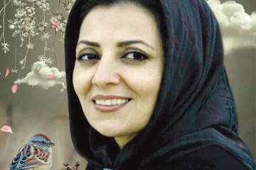 عیادت سرپرست اداره کل فرهنگ و ارشاد از شاعر لرستانی/ حال بانوی غزل لرستان وخیم است