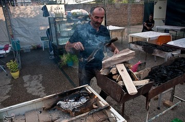 جشنواره کباب گرجی محله بهشهر