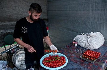 جشنواره کباب گرجی محله بهشهر