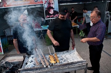جشنواره کباب گرجی محله بهشهر