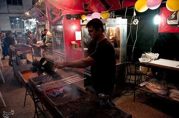 جشنواره کباب گرجی محله بهشهر