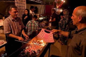 جشنواره کباب گرجی محله بهشهر