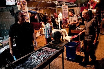 جشنواره کباب گرجی محله بهشهر