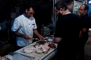جشنواره کباب گرجی محله بهشهر