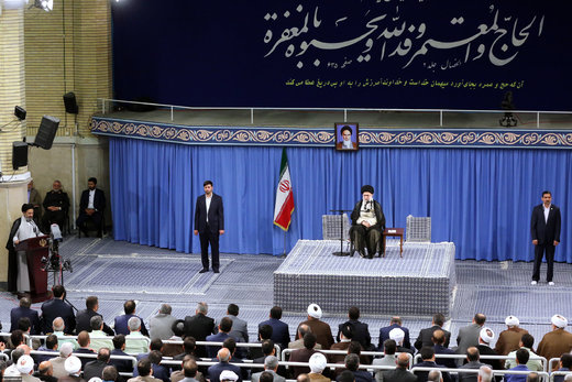دیدار کارگزاران حج با رهبر معظم انقلاب اسلامی