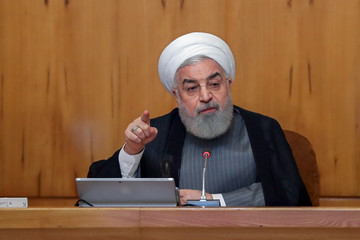 روحاني: دعوة واشنطن لانعقاد اجتماع مجلس الحكام مثيرة للسخرية