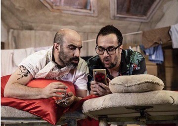 عکس | محسن تنابنده و احمد مهرانفر در نمایش «مولن روژ»