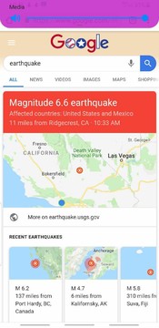 زلزله ۶.۴ ریشتری در کالیفرنیا