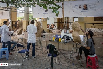 دومین سمپوزیوم مجسمه‌سازی مفاخر ایران