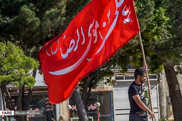 کاروان زوار پیاده حرم امام رضا (ع)