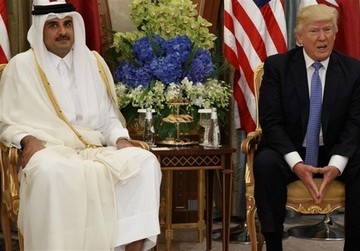 ایران، محور دیدار ترامپ و امیر قطر