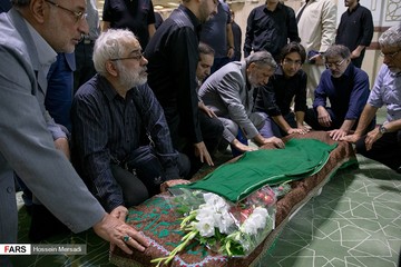 تشییع پیکر پدر سید مهدی شجاعی