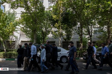 تشییع پیکر پدر سید مهدی شجاعی