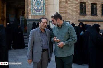 تشییع پیکر پدر سید مهدی شجاعی