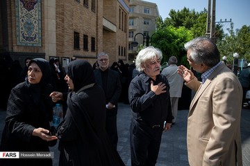 تشییع پیکر پدر سید مهدی شجاعی