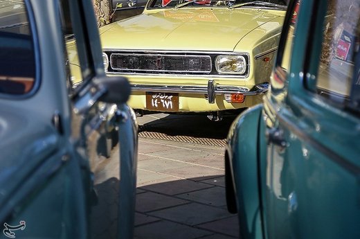 همایش خودروهای کلاسیک در سنندج