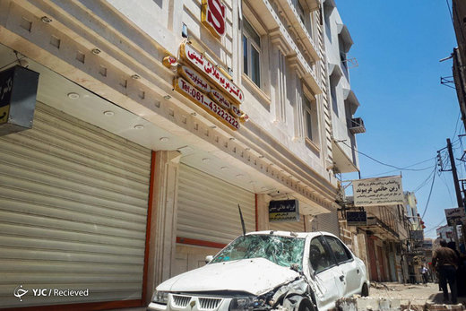 خسارات زلزله‌ 5.7 ریشتری مسجدسلیمان