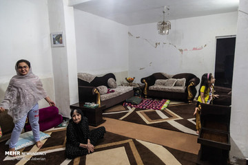 خسارات زلزله در روستای گلگیر مسجد سلیمان