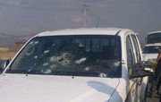 عکس | خودروی پاسدارانی که در پیرانشهر مورد حمله تروریستی قرار گرفتتند