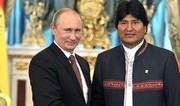 پوتین با رئیس جمهور بولیوی دیدار کرد