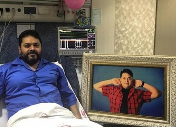غلامرضا صنعتگر از بستری شدن دوباره خود در بیمارستان خبر داد 