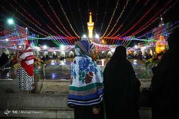 حال و هوای حرم رضوی در آستانه میلاد امام رضا (ع)
