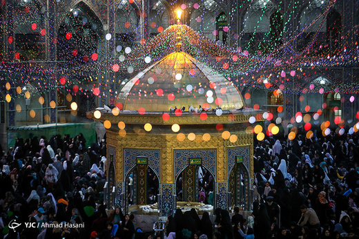 حال و هوای حرم رضوی در آستانه میلاد امام رضا (ع)