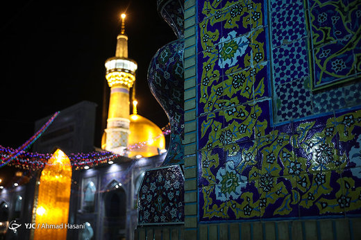 حال و هوای حرم رضوی در آستانه میلاد امام رضا (ع)