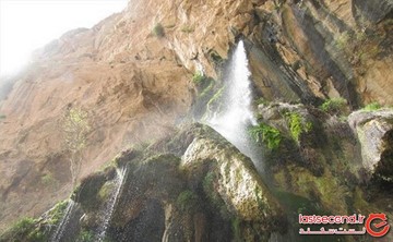 آبشار شاه لولاک، جاذبه بی‌نظیر اصفهان در شهرستان لنجن