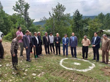  خانه بهداشت روستای خلیل‌کلا به همت عضو هیات علمی دانشگاه علوم پزشکی بابل کلنگ‌زنی شد