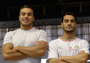 شناگران ایران در راه قهرمانی جهان