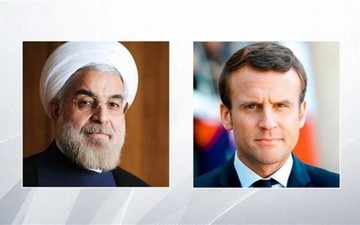 روحانی به مکرون: اروپا به تعهداتش عمل نکند گام سوم را برمی‌داریم
