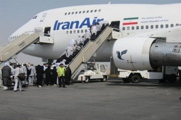  فرود اضطراری هواپیمای حاجیان گلستان در تهران