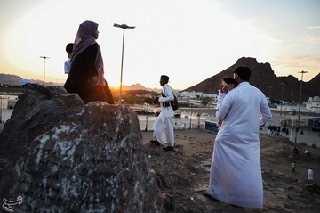 کوه احد در مدینه